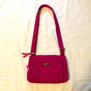 Vera Bradley Fuchsia Pink Crossbody Purse